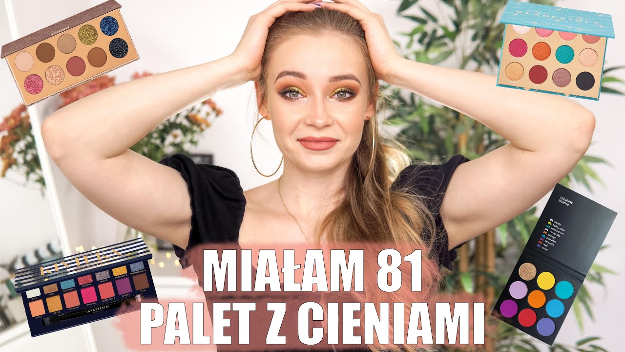 SPRZĄTAM SWOJĄ TOALETKĘ 2019 | PALETY CIENI