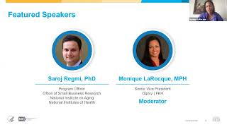 NIA Research and Entrepreneurial Development Immersion (REDI) program (Audio Descriptions)