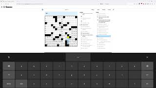 Using an Eye Tracker - Solving the NYT Crossword (August 29, 2024 - Thursday)