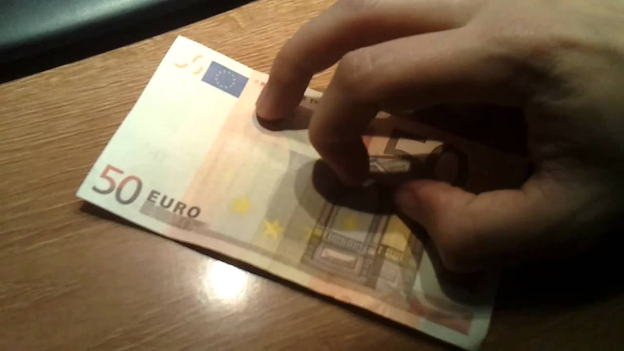 Cómo detectar billetes de Euro falsos - 6 pasos