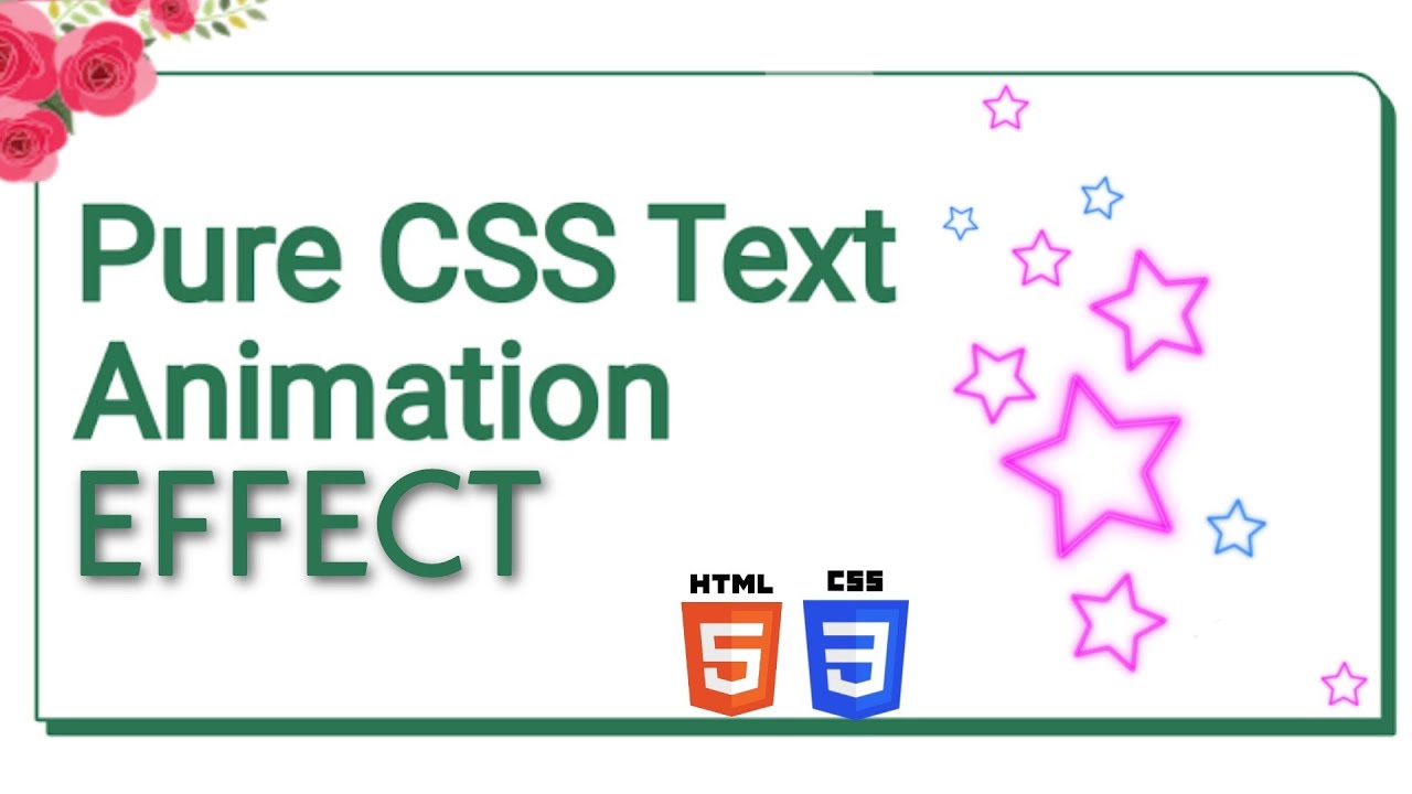 Css text Animation Effect | Codepen Amazing Animated Text Using Html & Css  | Codic gyan - YouTube