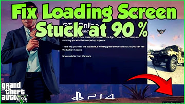 GTA 5: How to Fix Flashing Loading Screen Stuck at 90% on PS4 Tutorial! (Easy Method) *UPDATED 2025*