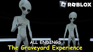 The Graveyard Experience ALL ENDINGS SECRETS Playthrough Gameplay