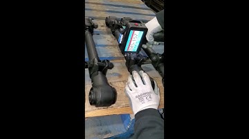 SNEED-JET Titan T6 Handheld Printer with White Ink on Auto Parts