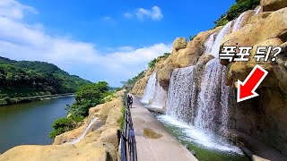 Three wonderful waterfalls close to the Korean subway