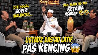 PROF MAHFUD MD LAUGHS HEARING 🤣 USTADZ DASAD LATIF'S STORY OF BEING LEFT BEHIND BY HIS DRIVER #ma...