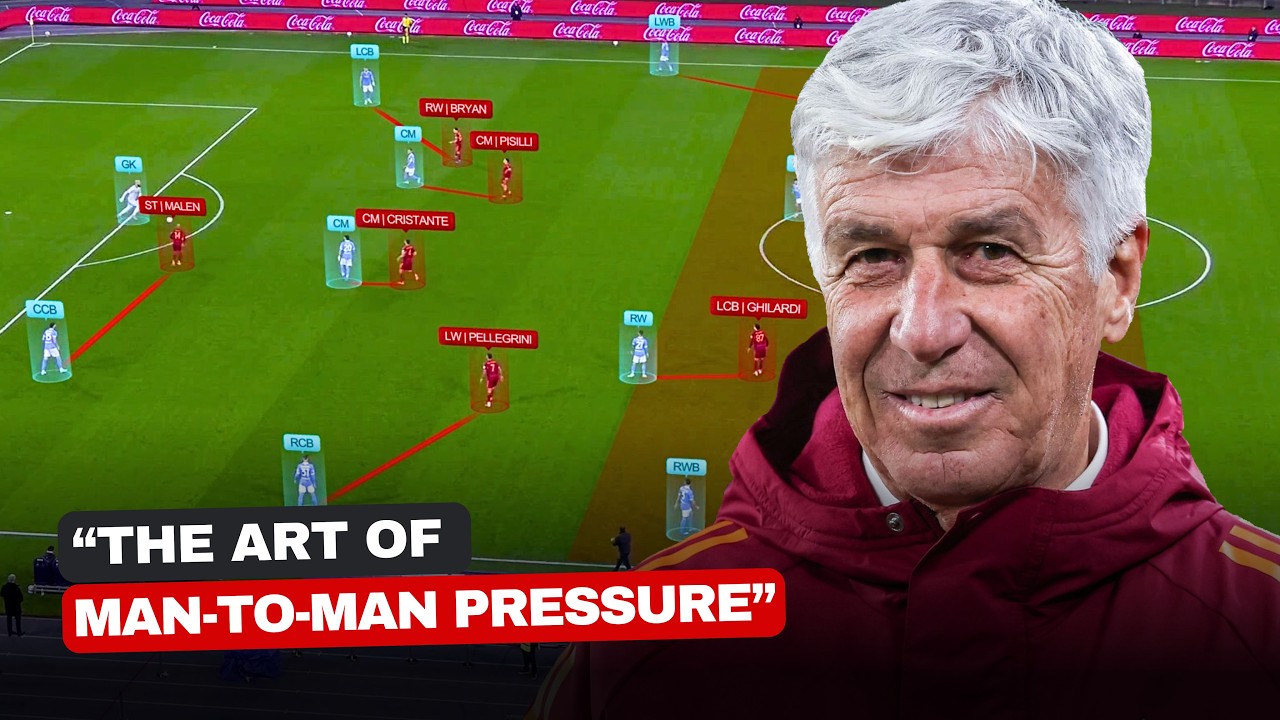 How Gasperini Is Shaping Roma’s High Press