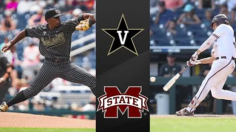 Vanderbilt vs Mississippi State College World Series Winners Bracket | College Baseball Highlights