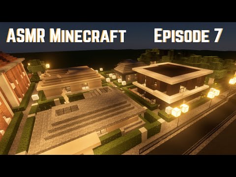 ASMR Minecraft: Let's Build a Town - Episode 7?!?!