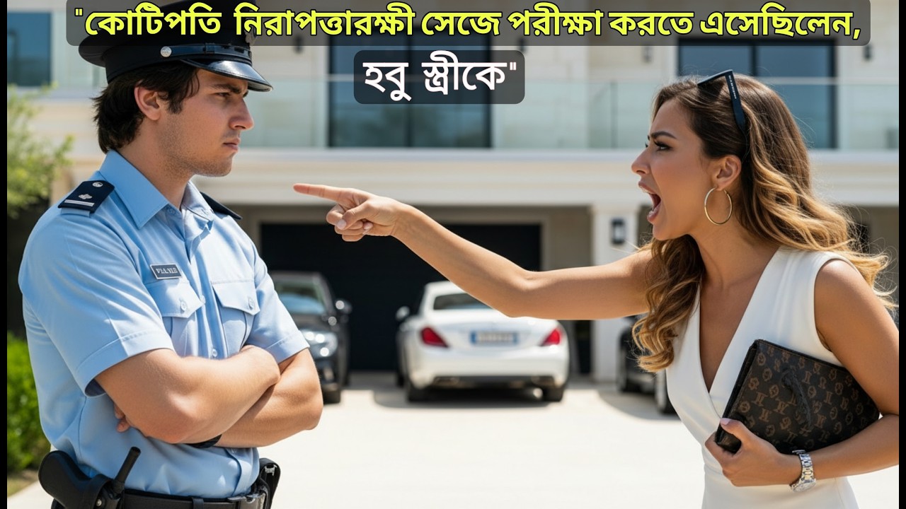 কোটিপতির ছেলে সিকিউরিটি গার্ড হয়ে শশুর বাড়িতে পৌঁছালো.. তারপর যা হলো সবাইকে চমকে দিয়ে গেল...