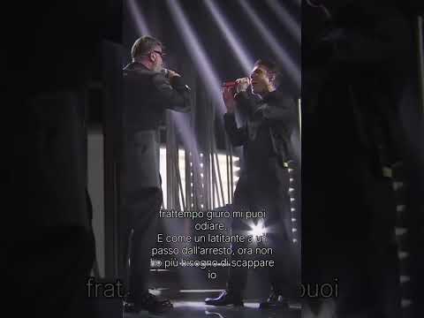 Video FEDEZ MARCO MASINI il momento più toccante del Festival MALE NECESSARIO