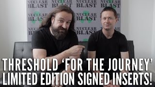 THRESHOLD - &#39;For The Journey&#39; UK Exclusive Signed Insert (OFFICIAL ID)