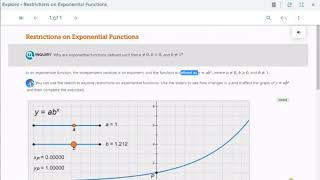 Module 9 Section 1 Exponential Functions