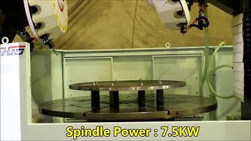 CNC Two Way Machining Center—Turbine Blank