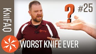 KnifeCenter FAQ #25: Worst Knife Ever? + How to Sharpen Better, What is Sheffield Steel, More!