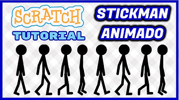 Cómo hacer un PERSONAJE ANIMADO | Animación de un stickman | Movimiento - Tutorial Scratch 3.0
