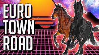 Euro Town Road - Old Town Road Eurobeat Remix // Live Drum Cover by RealBigTinyTimTim