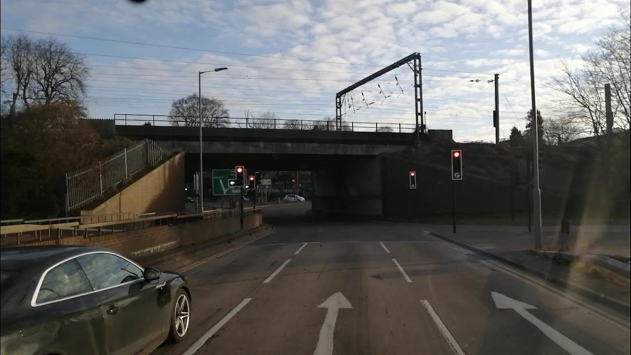 Driving from Dunstable to Stopsley then to Lewsey farm Luton UK 🇬🇧