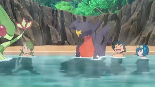 Pokémon - Hot Springs Scene