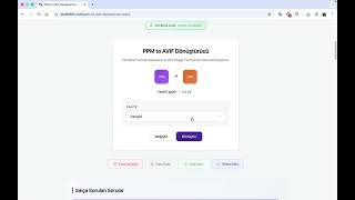 Ppm To Avif Dönüştürücü Portable Pixmap Modern Av1 Web Format Çevirici Online