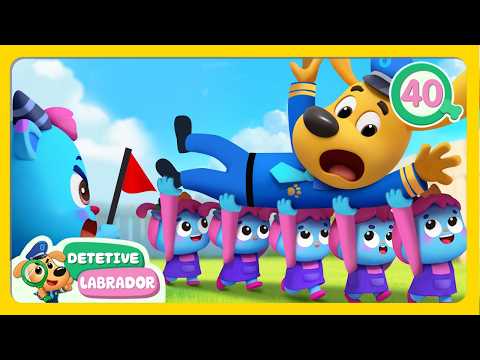 Mini Antels 🎈 Aventura na Cidade das Águas do Detetive Labrador 🔍  Desenhos Infantis