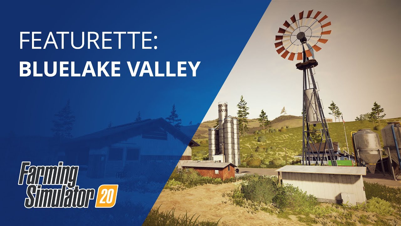 Farming Simulator 20 shows off new map - Bluelake Valley