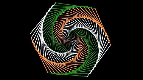 Make a beautiful Indian Flag colour design using python turtle | Happy Independence Day