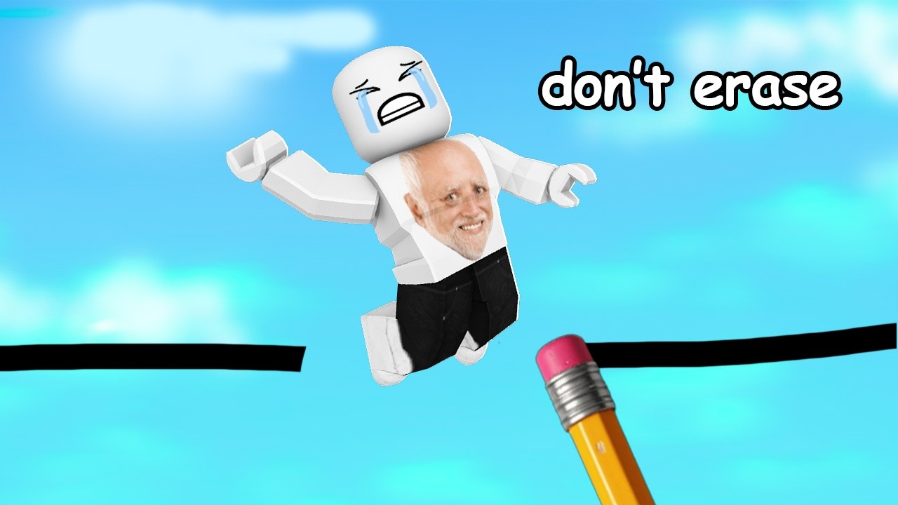 Roblox doodle obby is insane 😭