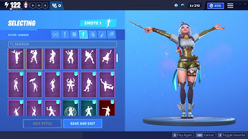 Razor From Battle Breakers Doing Emotes In Fortnite
