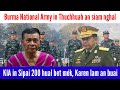 Káwl hovin Burma National Army an din/Karen hnam sipai pawl khatin Sipai an zawm