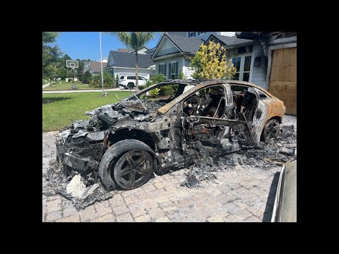Homeowner questions EV safety after fire destroys her Nocatee home