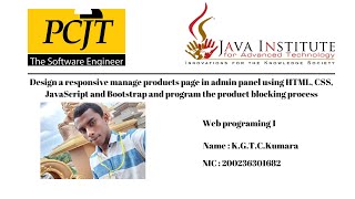 Web Project Task 44 | 1st Year | Semester 01 | Java Institute