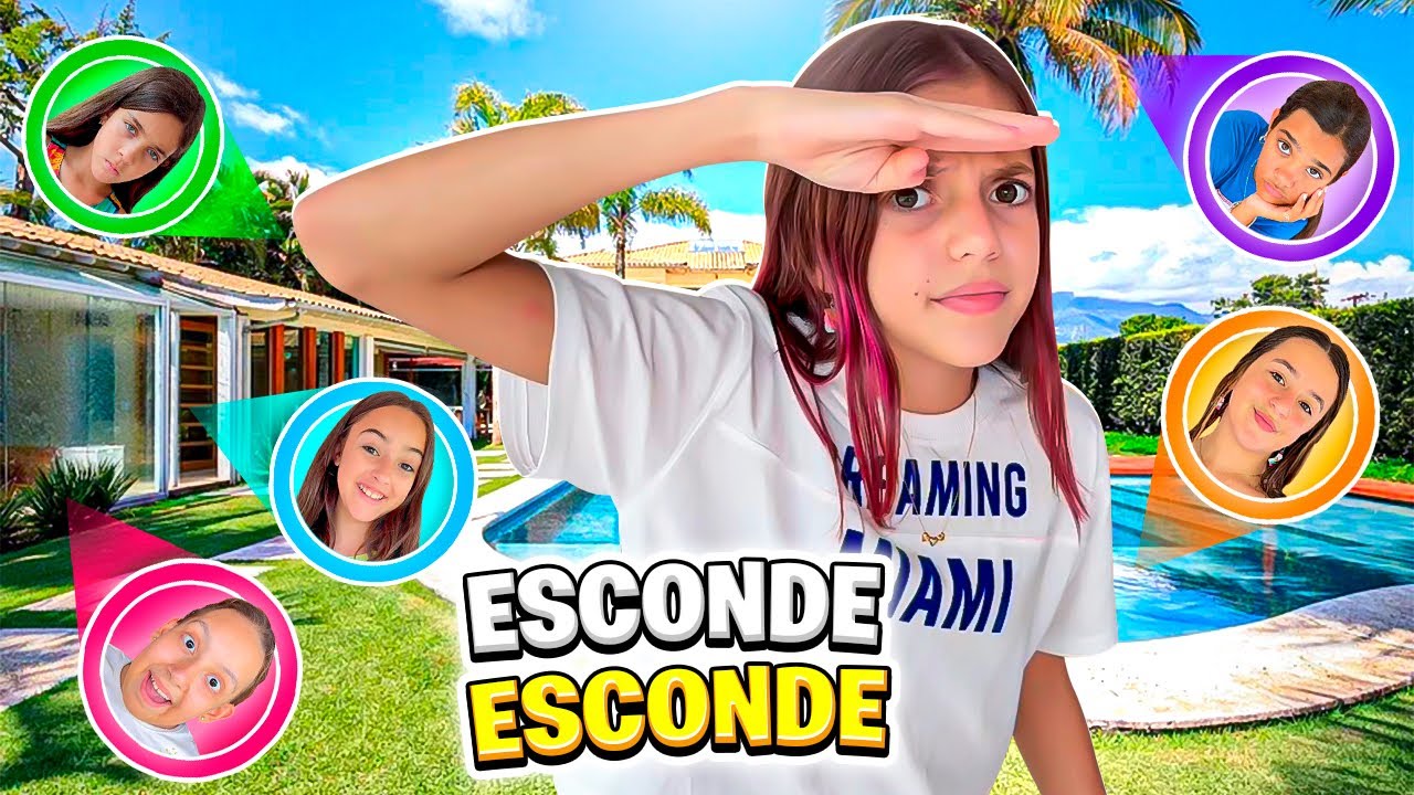 ESCONDE ESCONDE POR LOCALIZAÇÃO AO EXTREMO (ft IRMÃS PINA,BELINHA,MC DIVERTIDA MARCELA