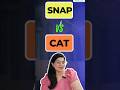 CAT vs SNAP 2025 – Eligibility, Pattern, Difficulty, Colleges &amp; ROI Comparison #catexam #snapexam