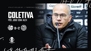 COLETIVA PÓS-JOGO COM ALEX | JUVENTUDE X ATHLETIC