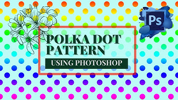 How To Make Polka Dot Pattern In Adobe Photoshop Class#7  | Learn To Earn| #asmr #viral