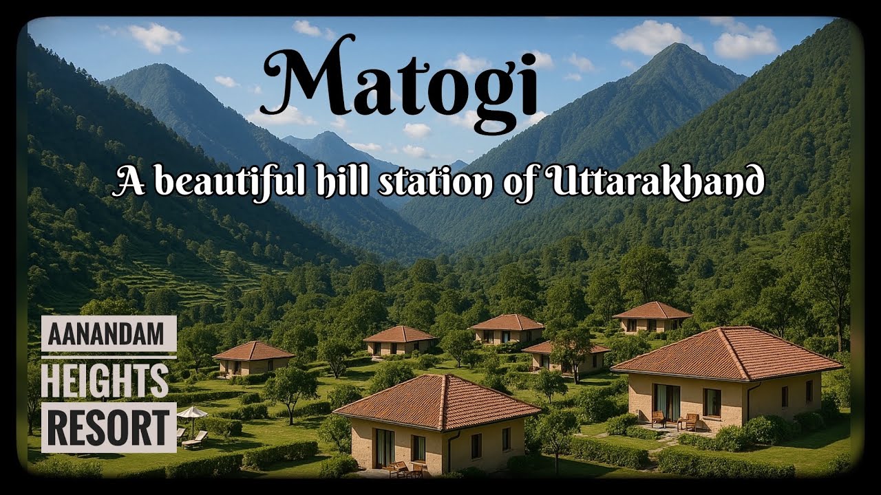 देहरादून जिले का सबसे सुंदर हिल स्टेशन : मटोगी | Aanandm heights resort matogi vikas nagar |