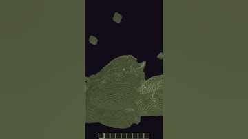 What if We fell into the void in Creative in #minecraft #shorts.