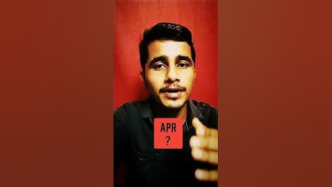 What is Annual percentage rate (APR)?, What is APR? #ThanPhogera #Shorts, By #Fogera, #APR, 🤑🤑
