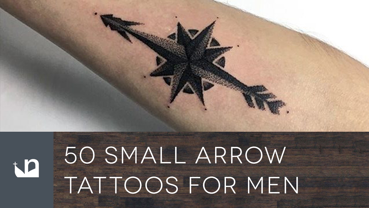 50 Small Arrow Tattoos For Men - YouTube