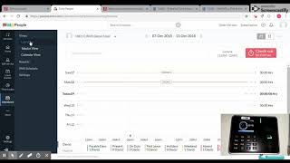 Zoho Attendance Integration With Biometric Attendance System (No desktop support) screenshot 3