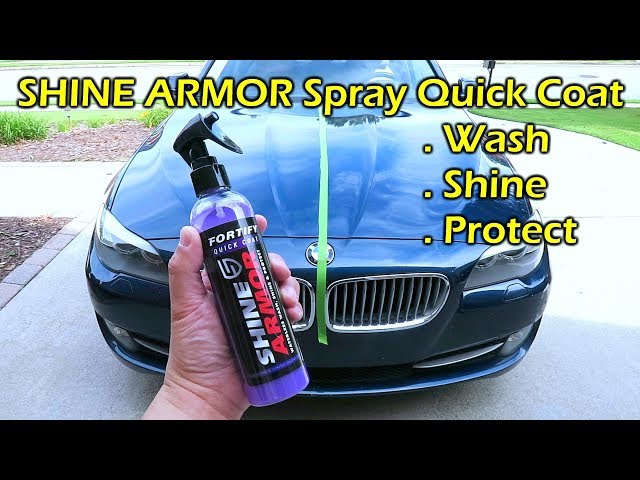 3 in 1 High Protection Ceramic Car Wash Fortify Quick Coat Polish