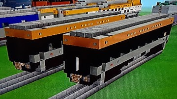 Minecraft Via Rail Canada Siemens Venture Passenger Car Tutorial