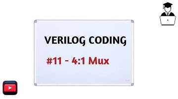 #11 4 1 Mux using Verilog || Eda playground