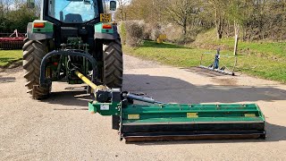 2020 Spearhead Sniper 225 side arm flail mower   24009