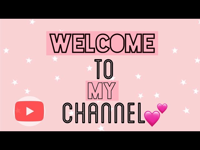 Welcome to my channel 💕📸 