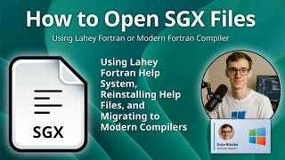 How to Open SGX Files (Lahey Fortran Help Index)