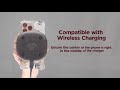 GVIEWIN® How to use the wireless charger with gviewin phone case.