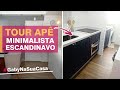 APARTAMENTO PEQUENO 44M² ESCANDINAVO E MINIMALISTA FEAT. @APTO54 #GABYNASUACASA