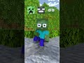 Powerful - Baby zombie minecraft animations #minecraft #maizen #animation #memes  #shortsminecraft